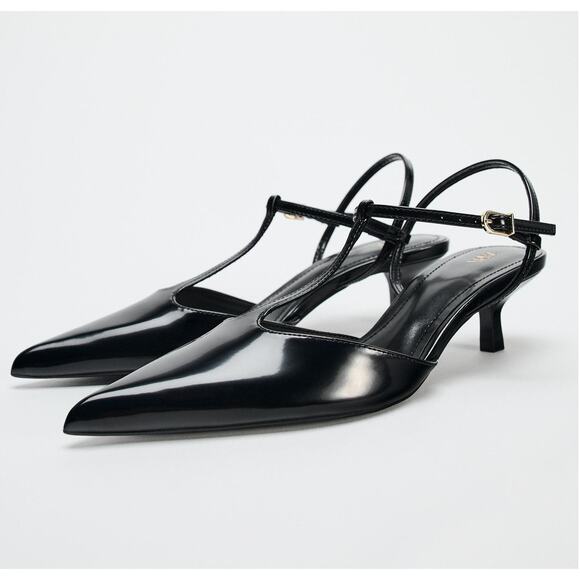 ZARA Pointed Toe Slingbacks NWT LAST ONE!!! - Picture 14 of 16
